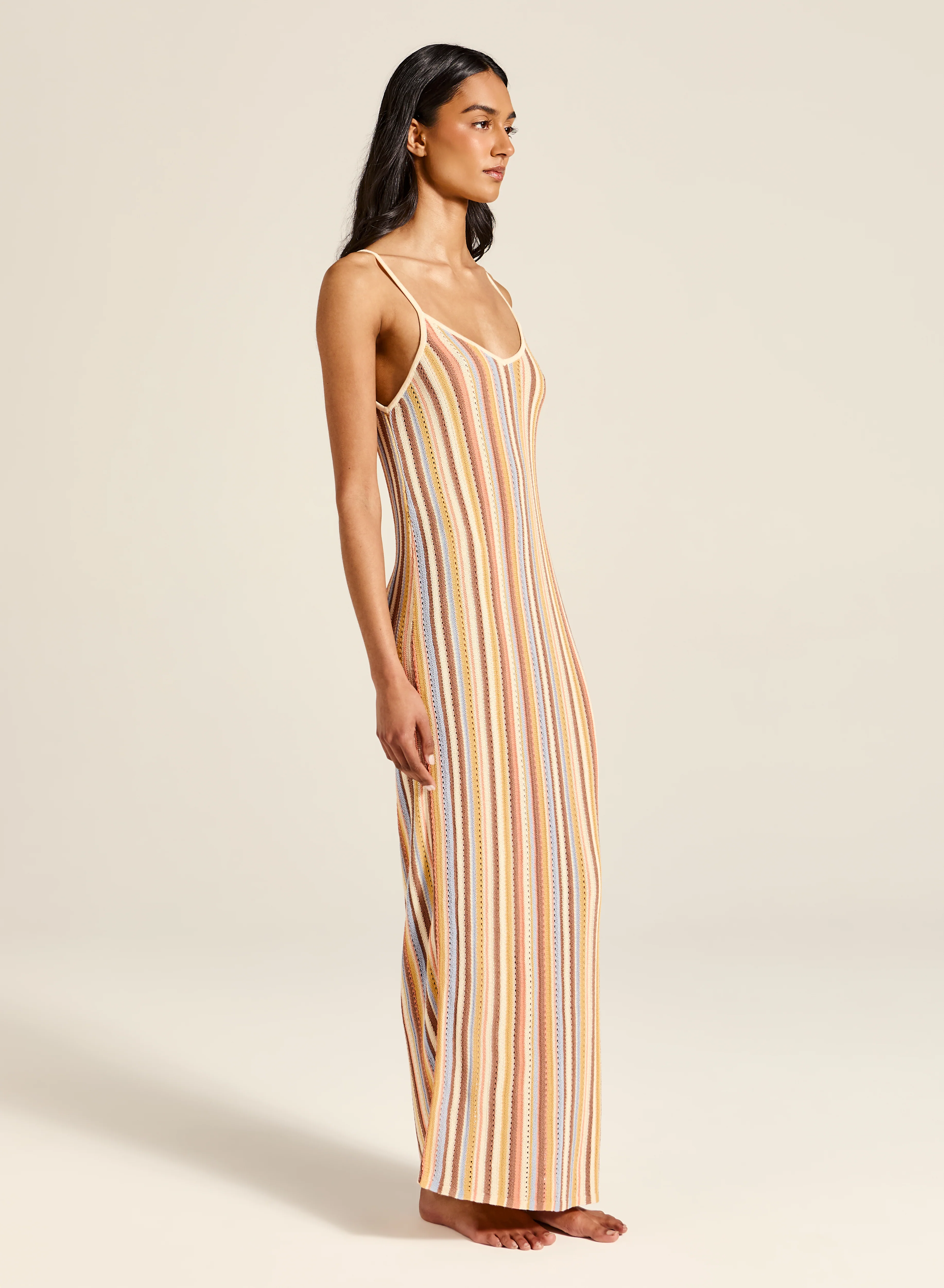 Verona Berry Maxi Dress - Image 3