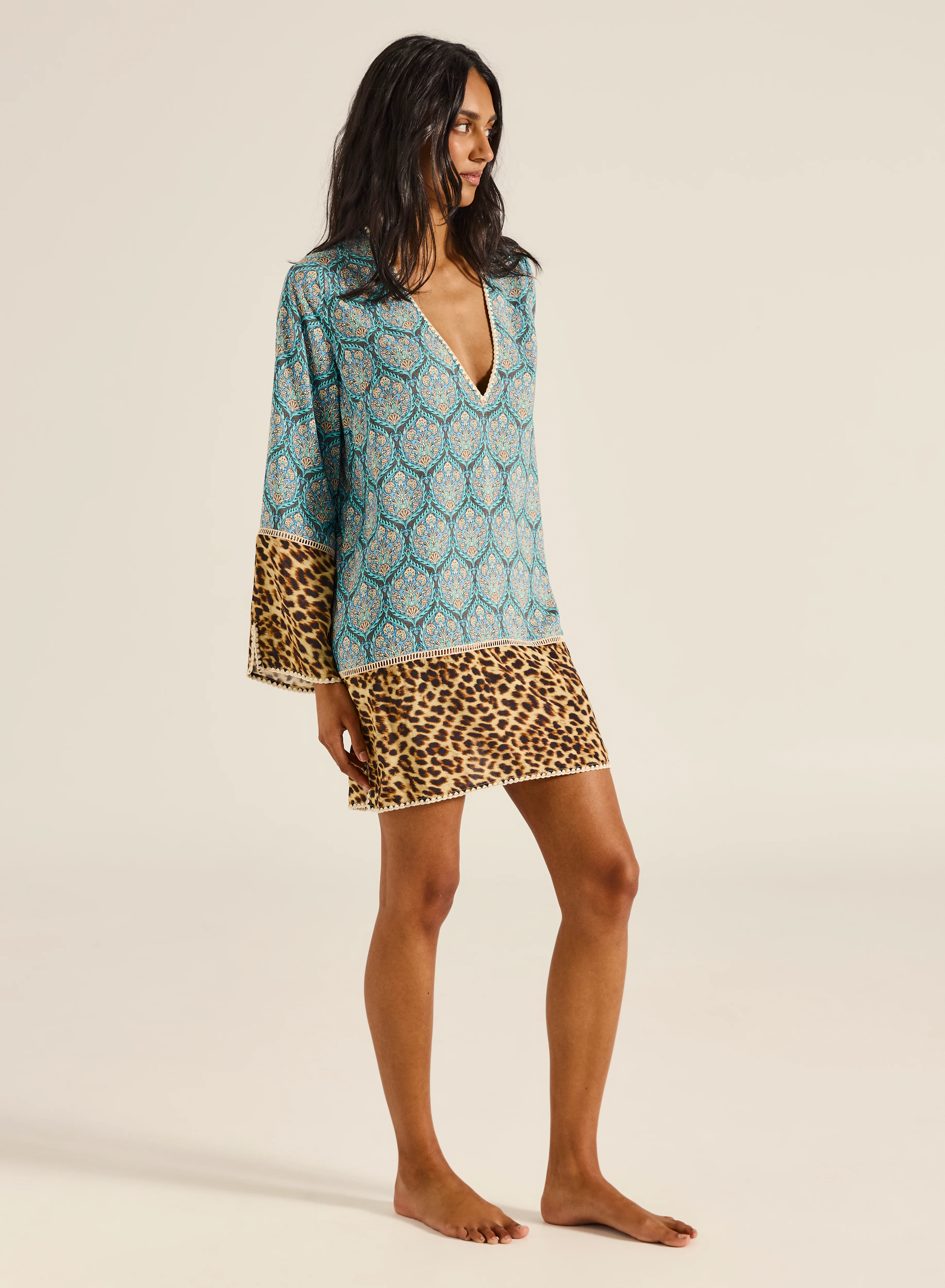 Jungle Natasha Mini Kaftan - Image 3