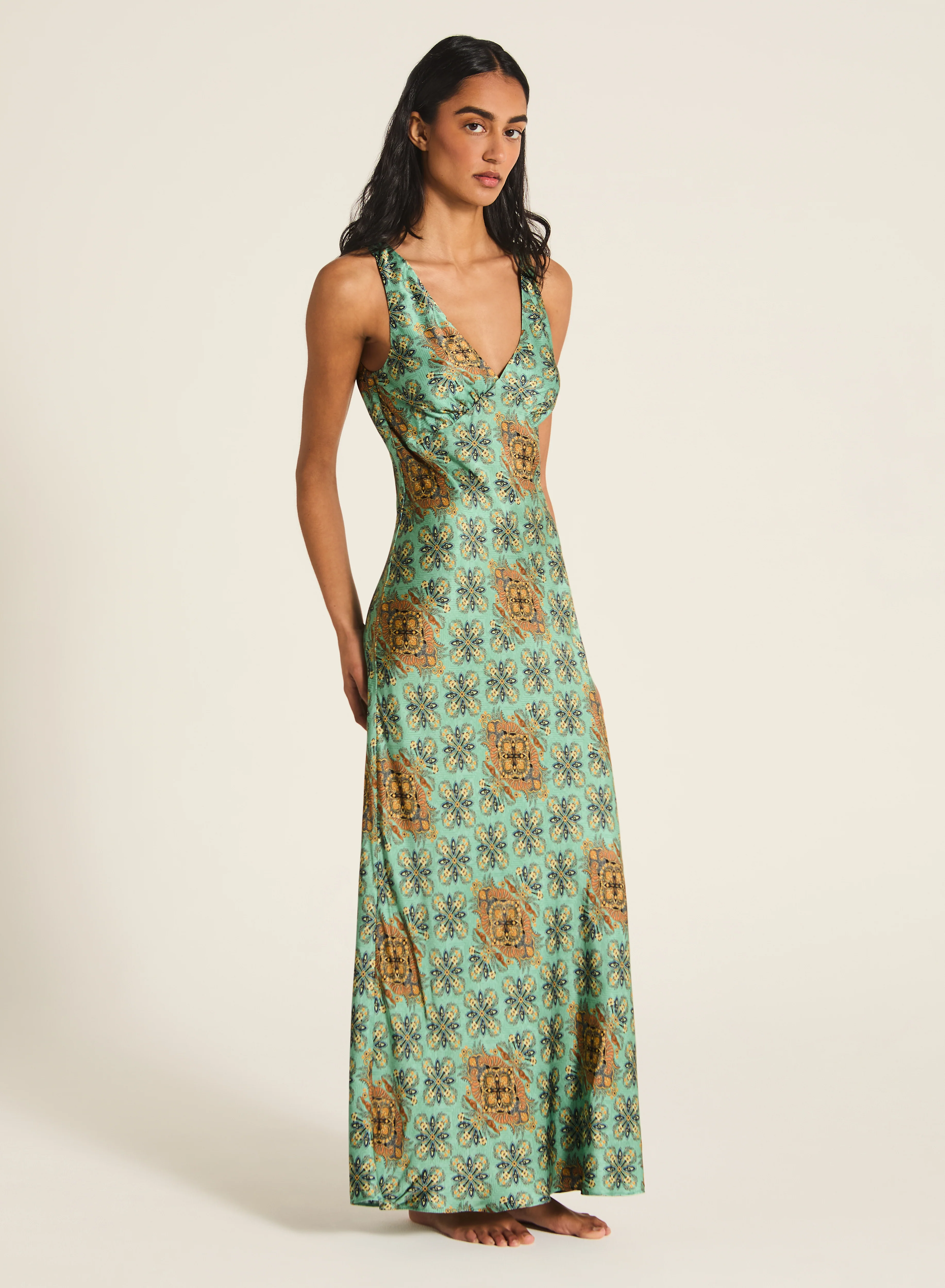 Haruki Magnolia Slip Dress - Image 3