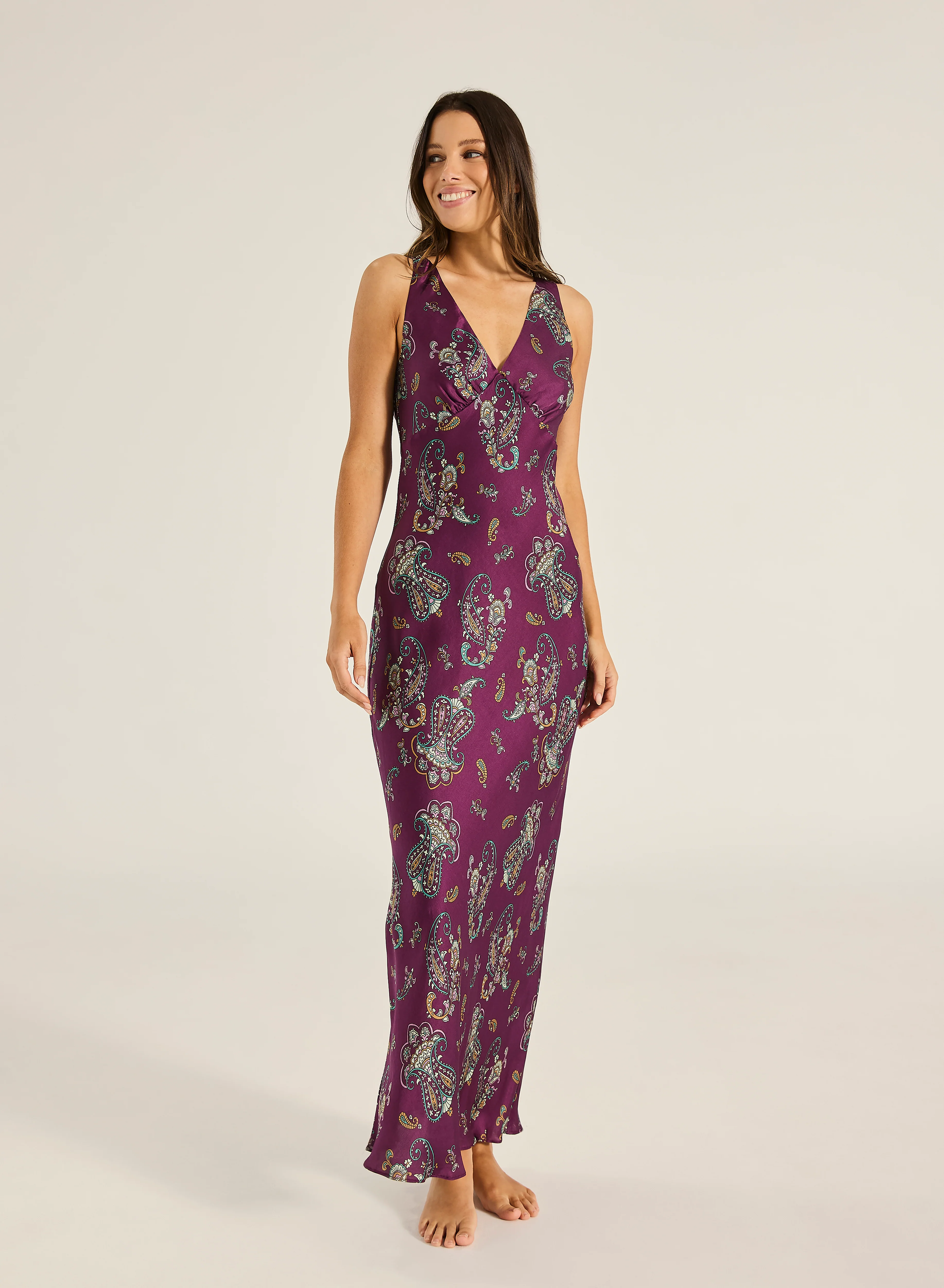 Paraiso Magnolia Maxi Slip Dress
