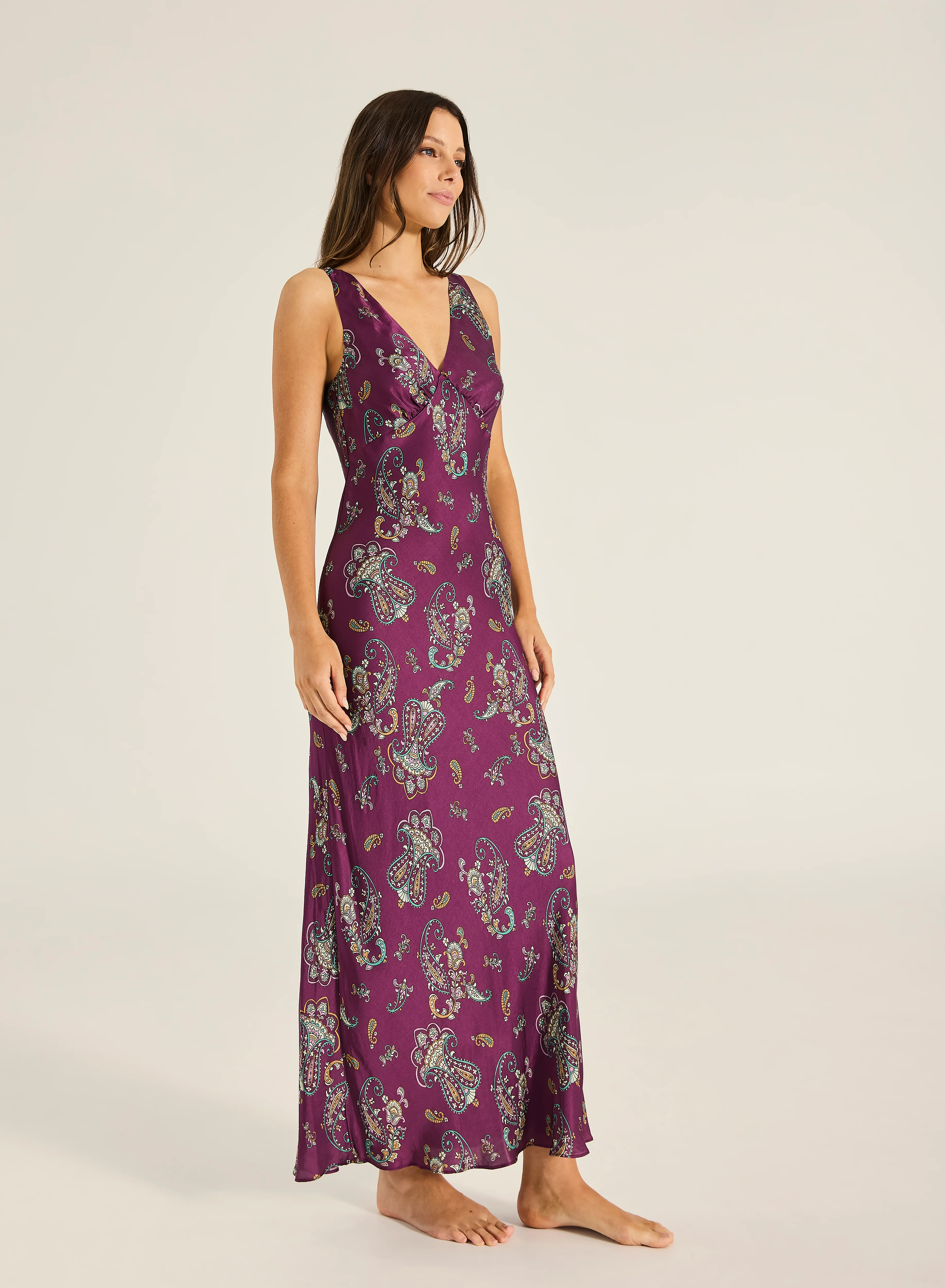 Paraiso Magnolia Maxi Slip Dress - Image 3