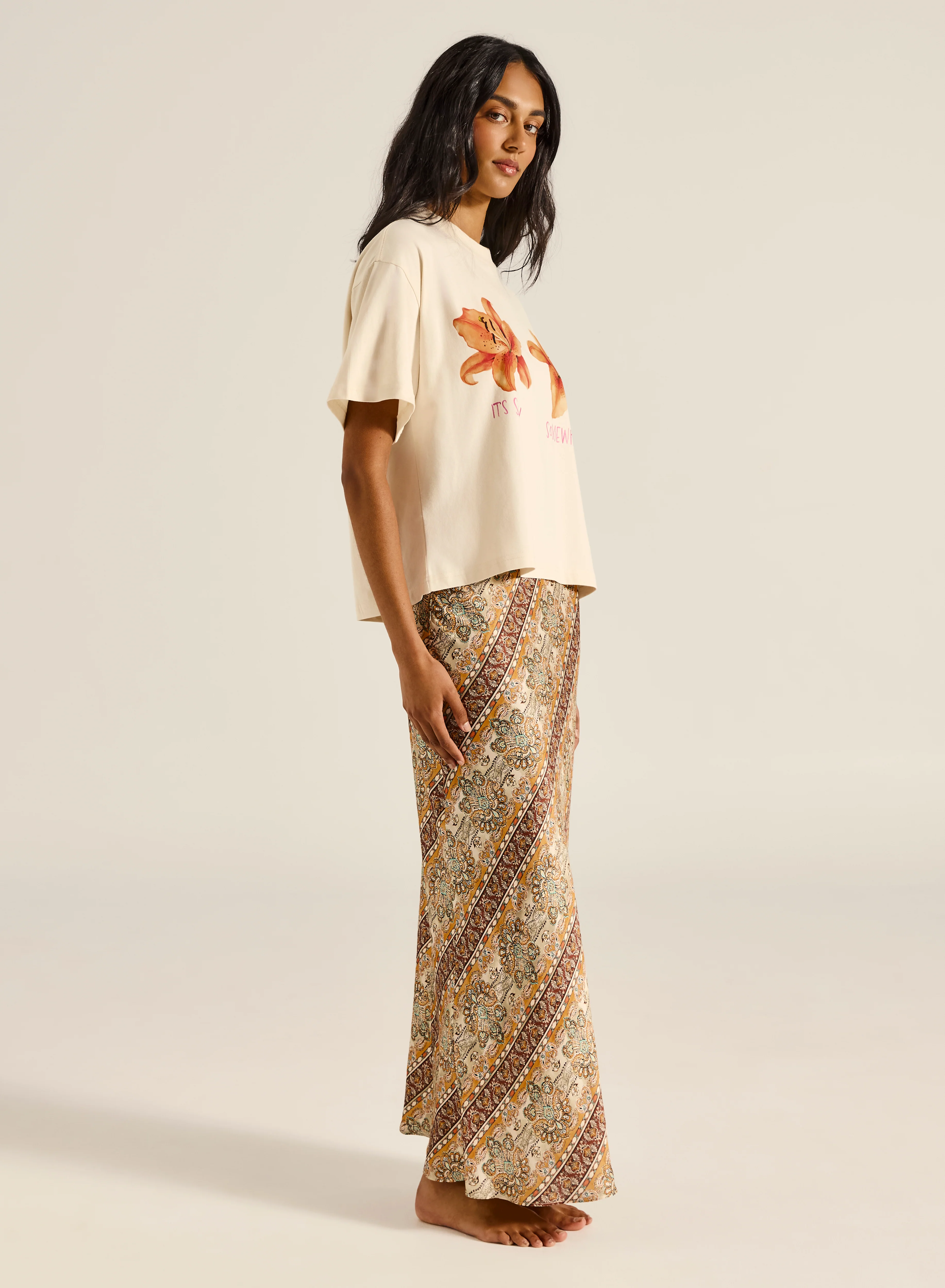 Rashida Lily Boxy Crop Tee - Image 3