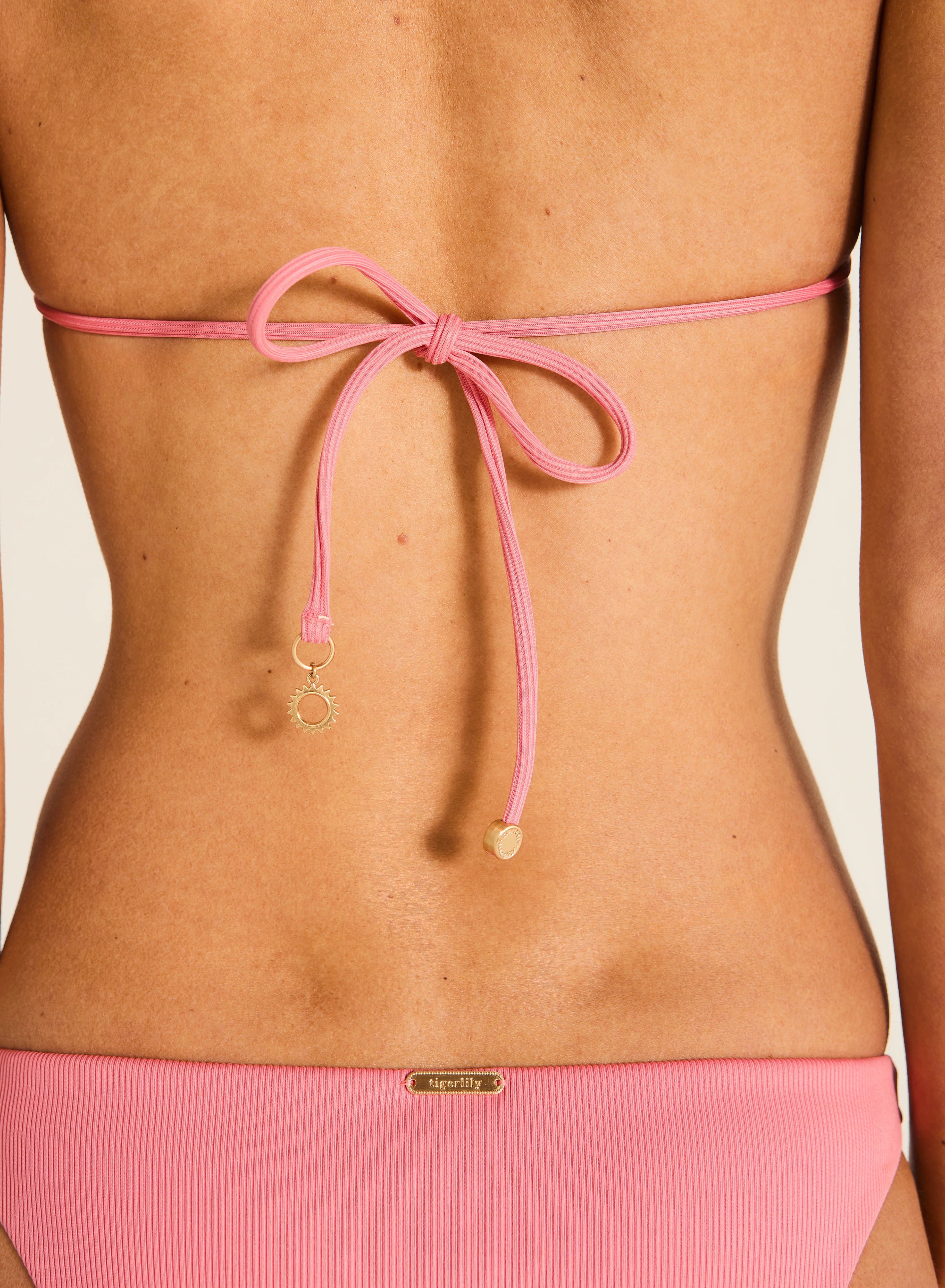 Coral Tara Triangle Bikini Top - Image 3