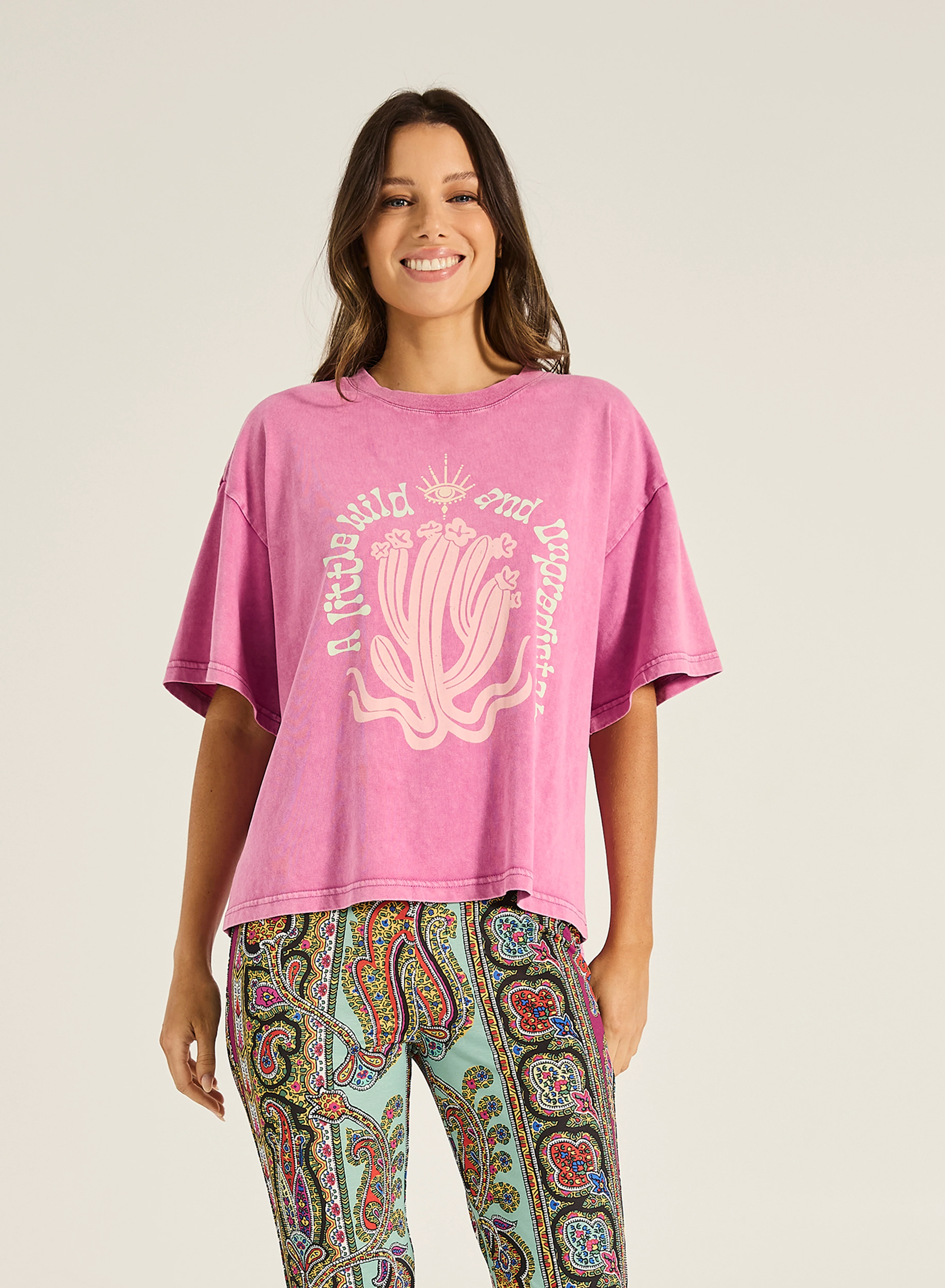 Caya Wild Child Boxy Tee