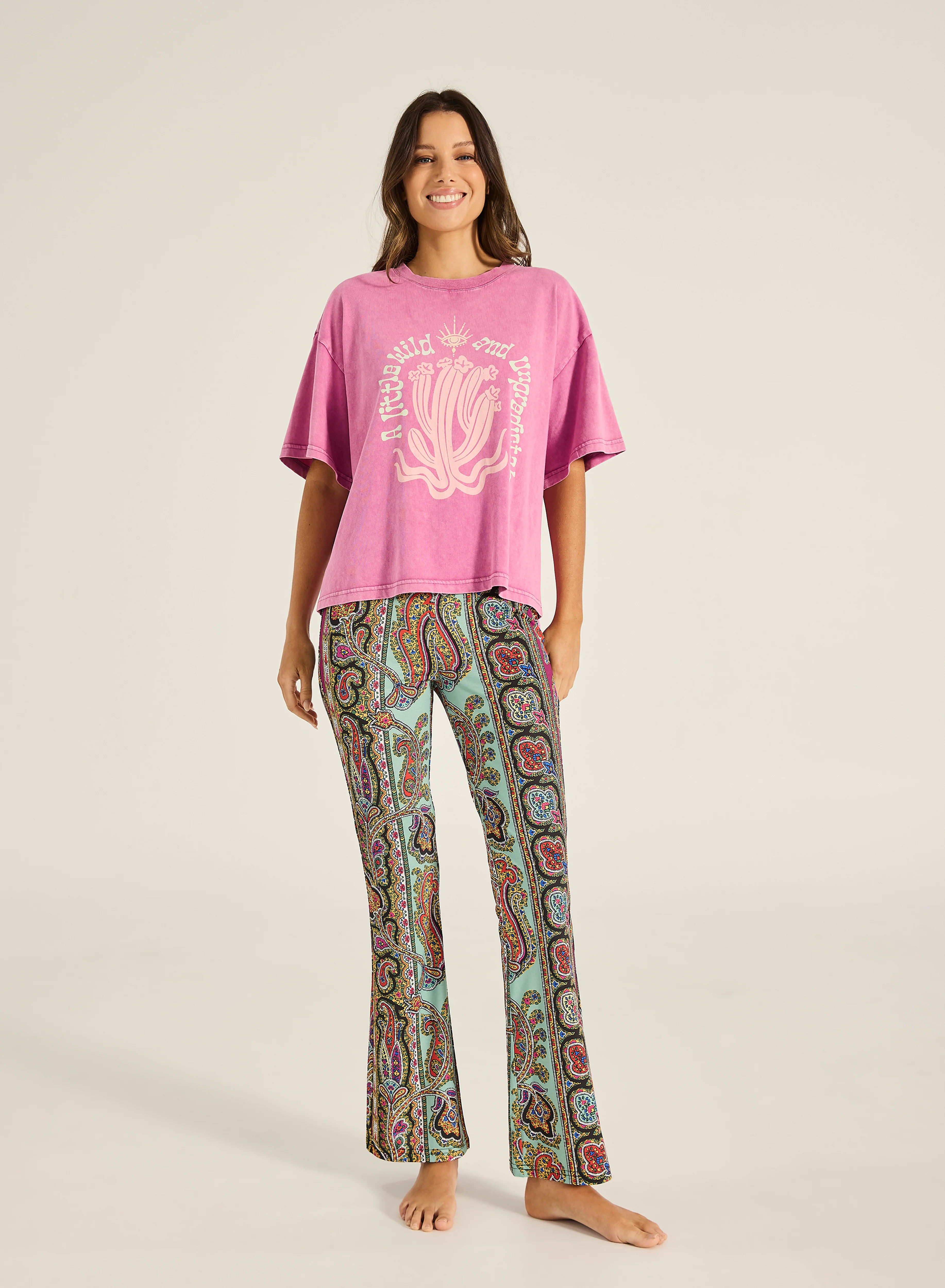 Caya Wild Child Boxy Tee - Image 2