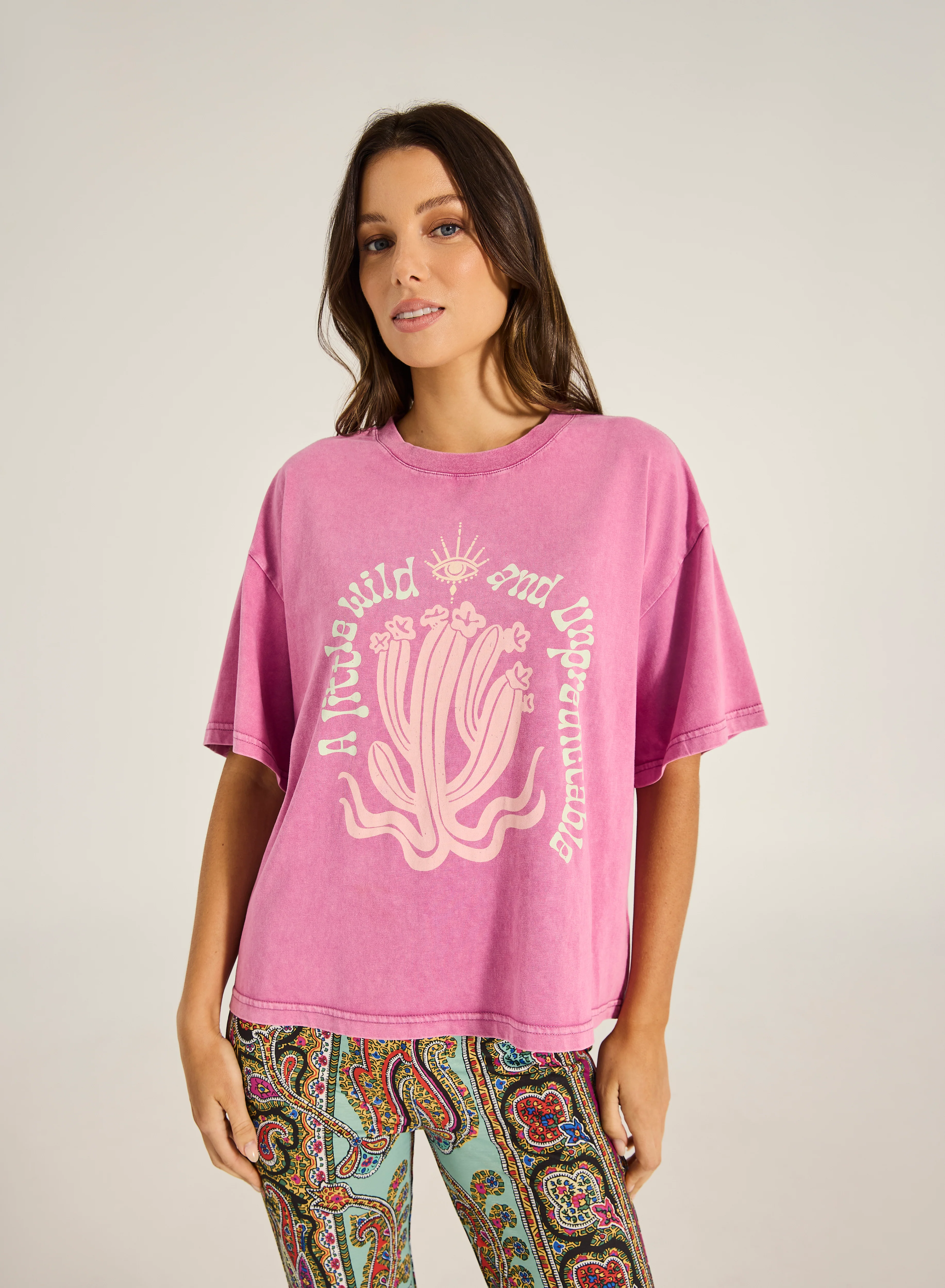 Caya Wild Child Boxy Tee - Image 5